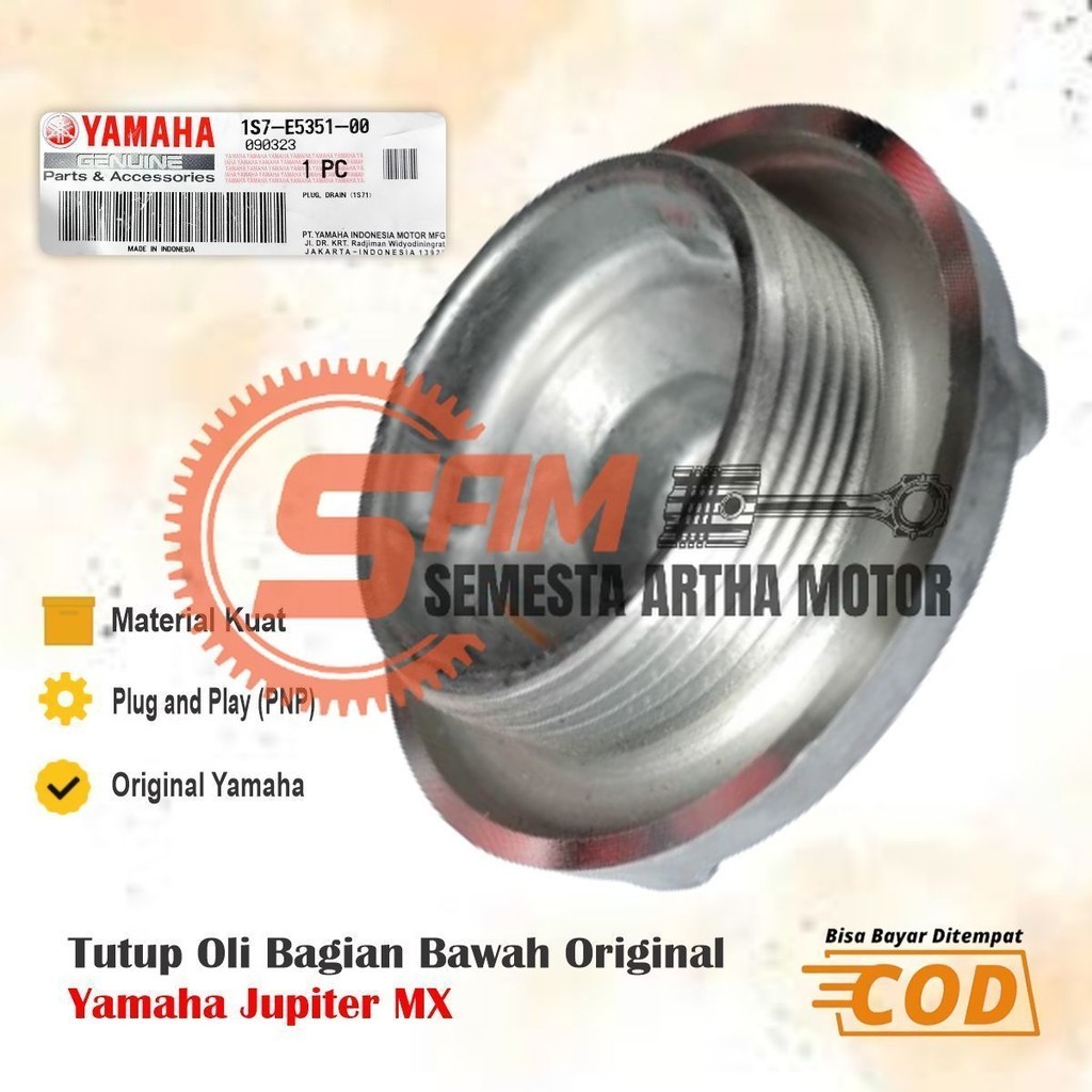 Original Tutup Oli Mesin Bagian Bawah Jupiter MX Z Yamaha Bebek YGP