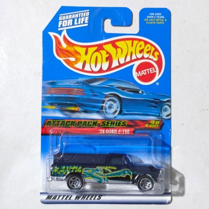 Hot Wheels 1979 79 Ford Truck F150 F 150 hitam 2000