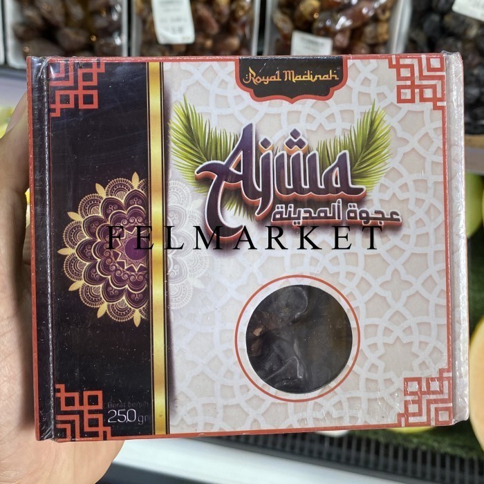 

Kurma Ajwa Dates Al Madinah / Kurma ajwa / 250 grm