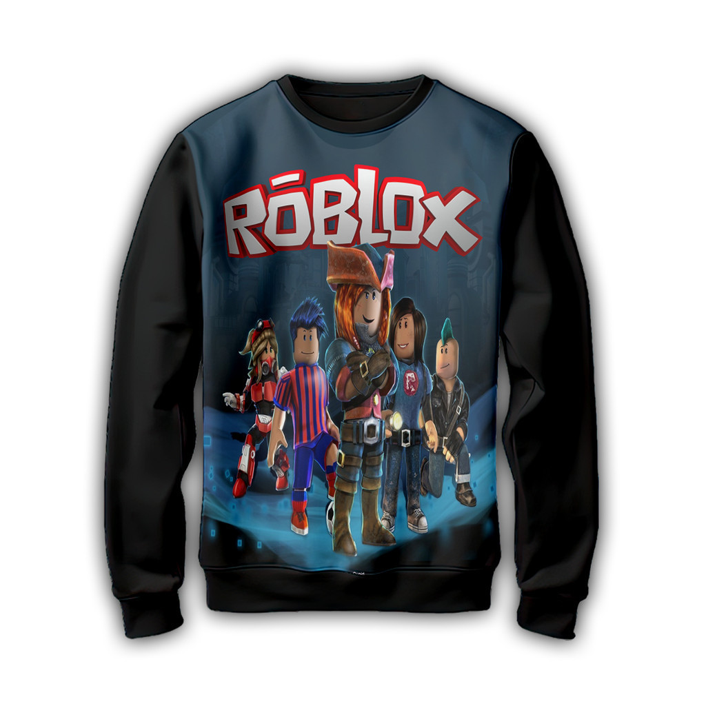 Sweater Anak Game Roblox 3D Jaket Anak Game Roblox Sweater Anak Game Roblox Pakaian Anak Game Roblox