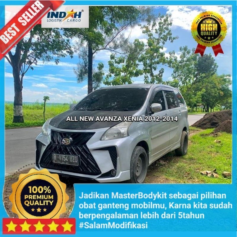 Bodykit Bemper All new Avanza Xenia Veloz 2012 2013 2014 2015 Custom Rush Lexus Mix belakang vazoma 