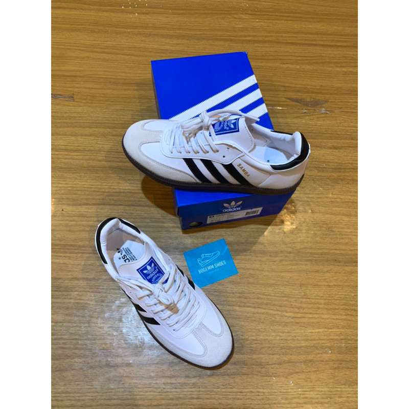 Sepatu ADIDAS Samba Og Samba Vegan Black Gum White Gum Premium Quality Original BNIB / Sepatu Adidas