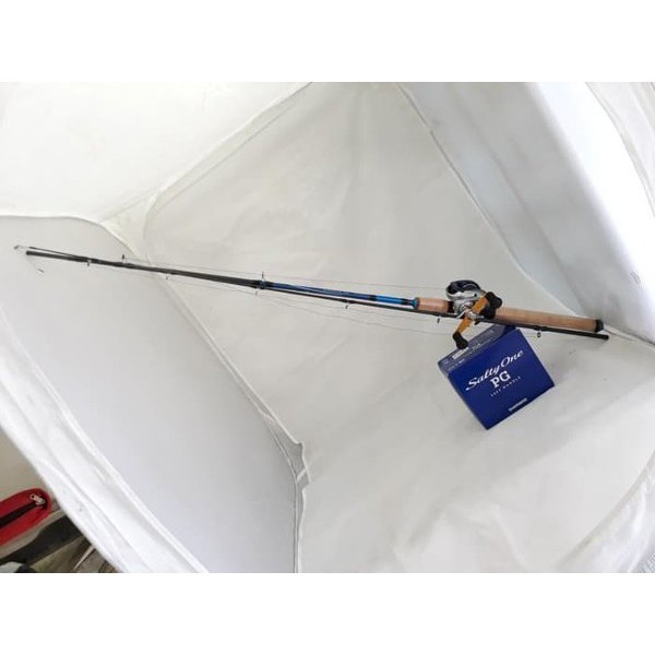 Promo COMBO SET BC SHIMANO Bonus senar PE dan 7pcs Lure