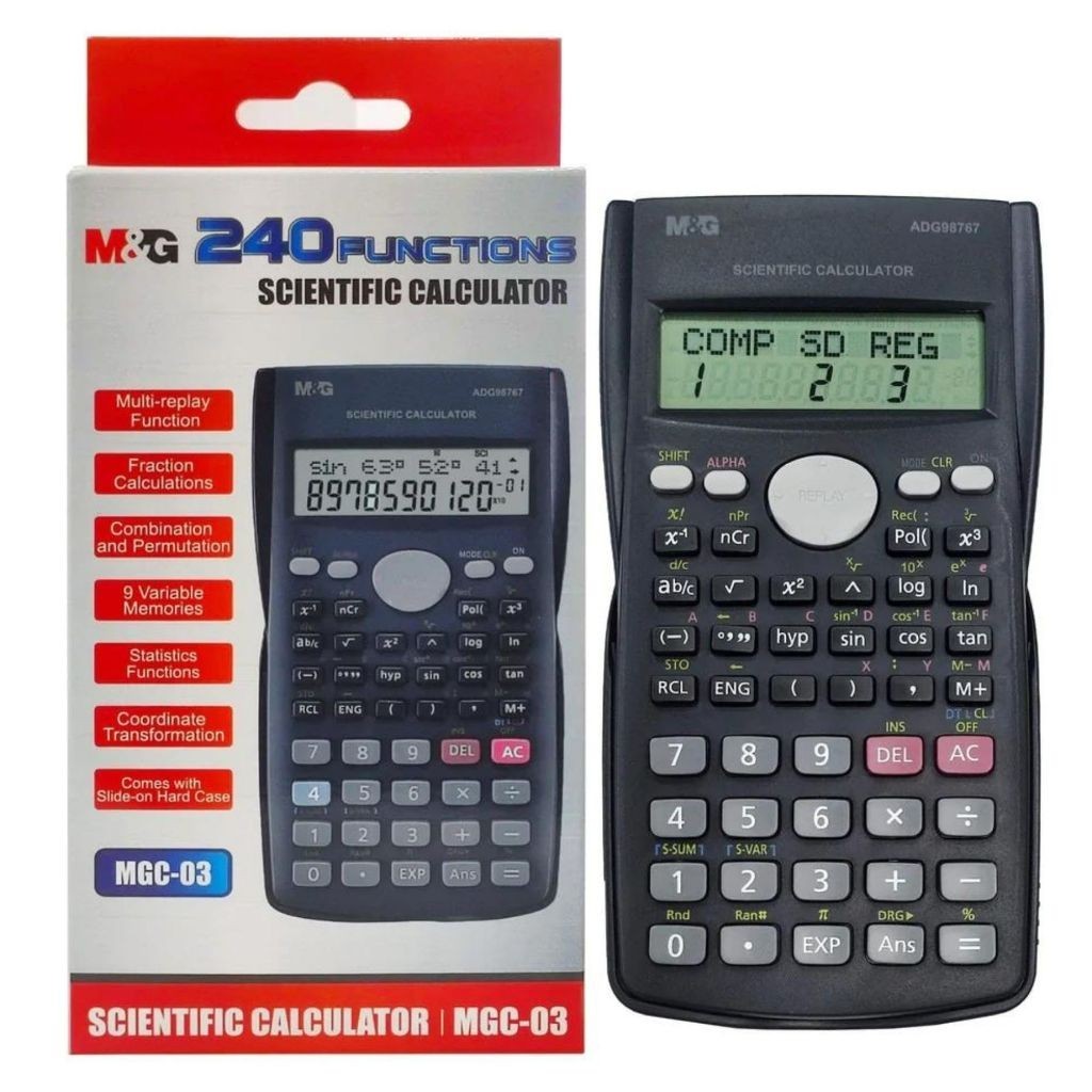 

M&G Kalkulator Scientific M&G MGC- 03 12 Digit Calculator ADG98767 Sekolah Kantor - SHESB