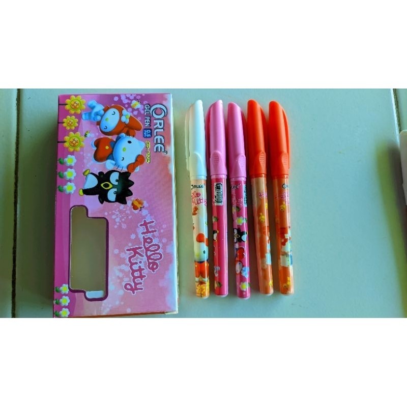 

HELO KITY PULPEN 10 WARNA Bolpoin Karakter Warna Ballpoint Bolpen Warna COD