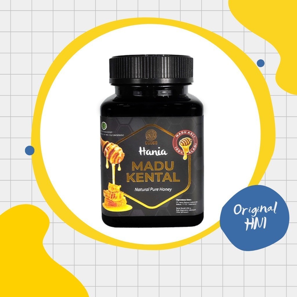 

Madu Kental Hania- HNI HPAI - Murni Dari Nectar Buah Longan Rendah Kadar Air ALMJ