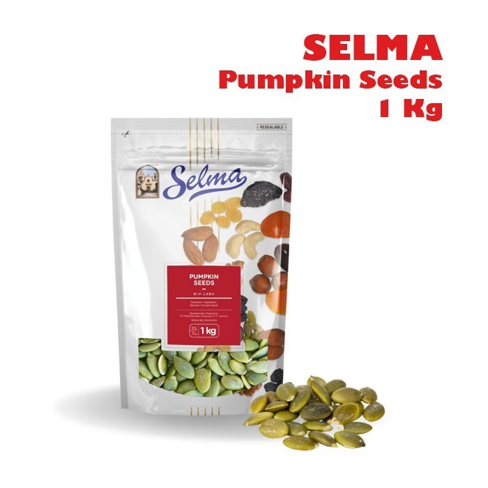 

SELMA Pumpkin Seeds / Biji-bijian Waluh 1 Kg