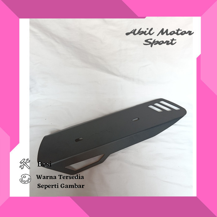 COVER KNALPOT TAMENG BESI ALL HONDA VARIO 150 VARIO 125 BAHAN BESI TEBAL
