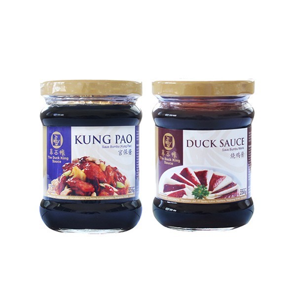 

[Terlaris] The Duck King Paket 2 - Kung Pao + Duck Sauce (botol)