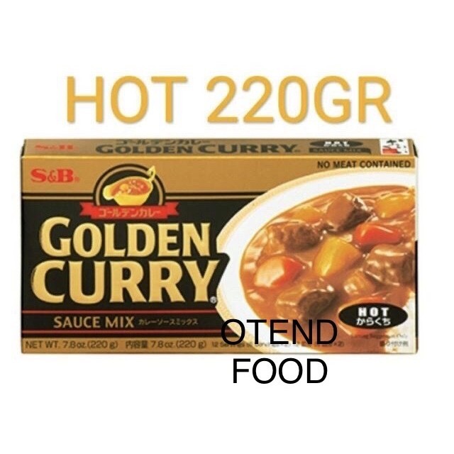 [bumbu siap pakai] Golden Curry 220 Gram / Kari Jepang / Hot