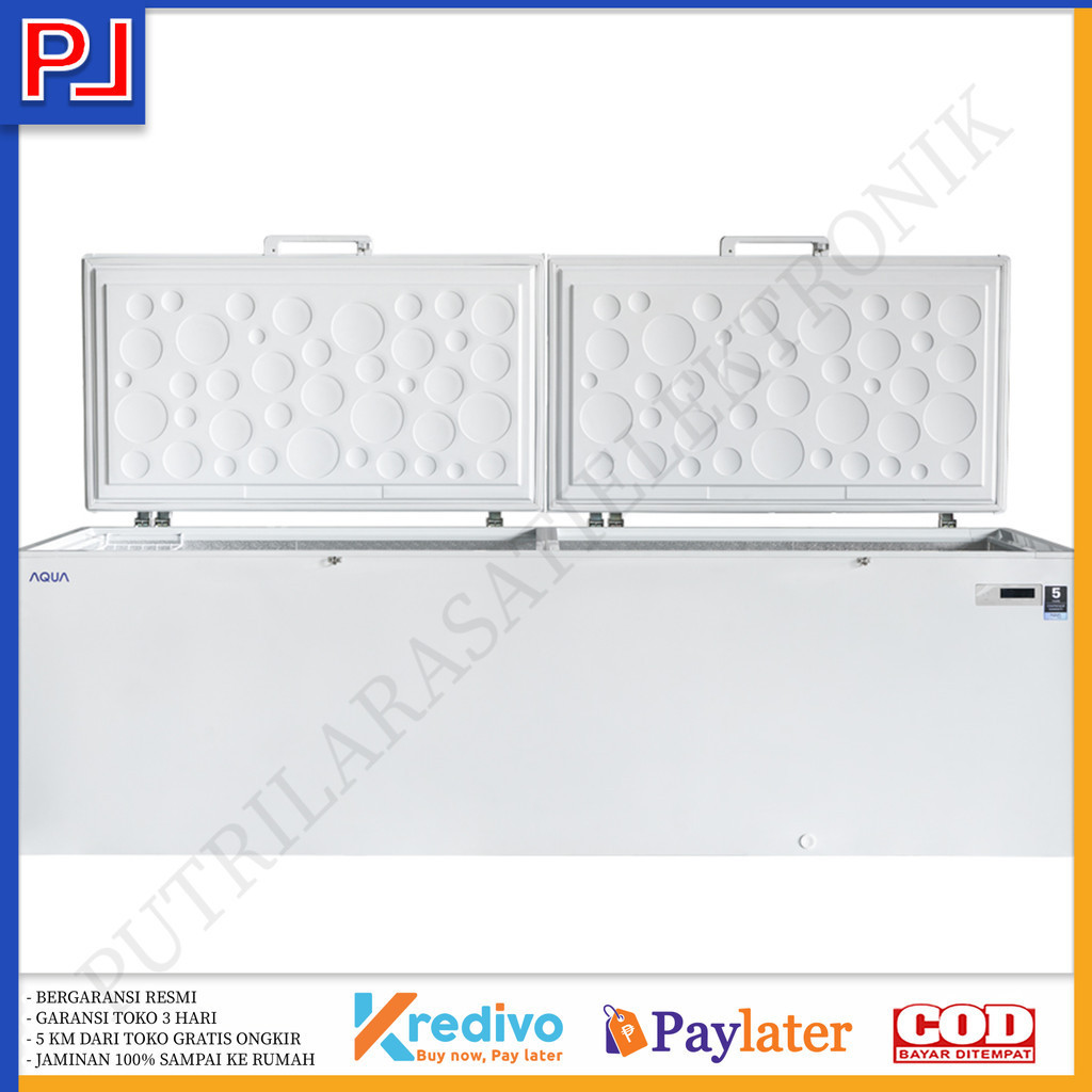 Box Chest Freezer 1200 Liter 2 pintu Aqua AQF-1200R AQF1200R