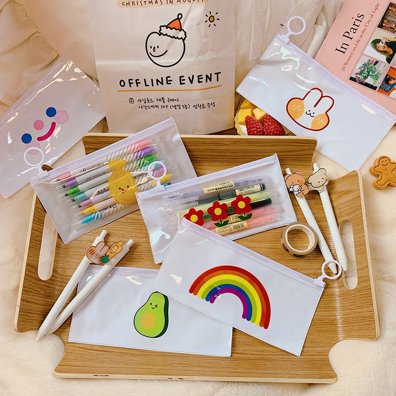 

Pouch Mini Motif / Tempat Pensil Lucu / Tempat Pensil Zipper