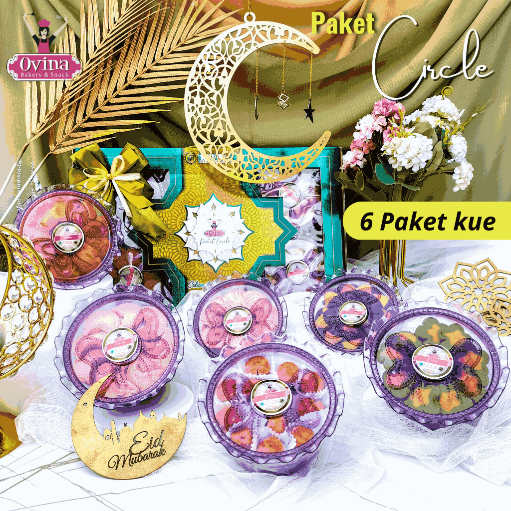 

DISKON OVINA PAKET KUE CIRCLE LEBARAN 6 TOPLES KUE IDUL FITRI 2024