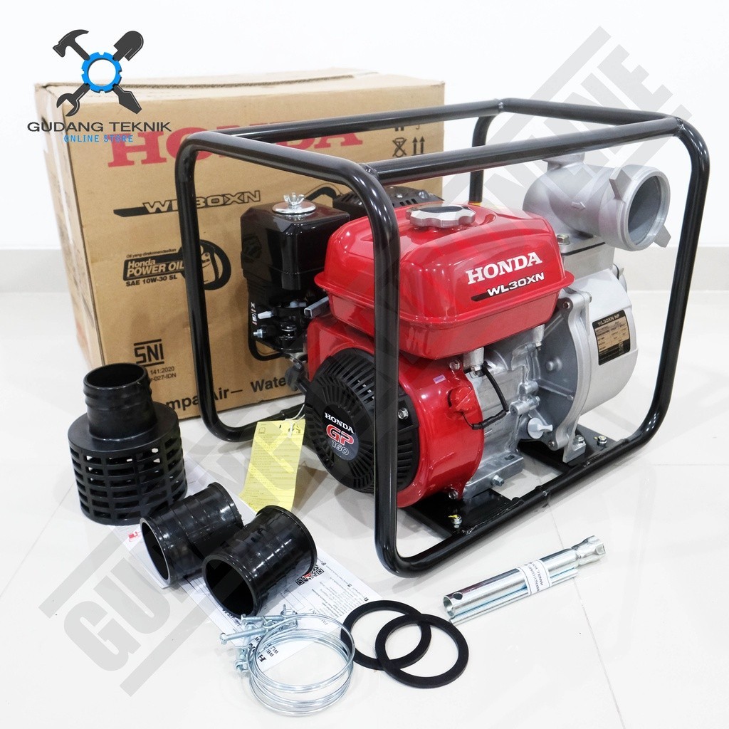 PROMO CUCI GUDANG Water Pump 3" HONDA WL30XN GP160 / Mesin Waterpump Alkon 3 Inch - Pompa Air Irigra