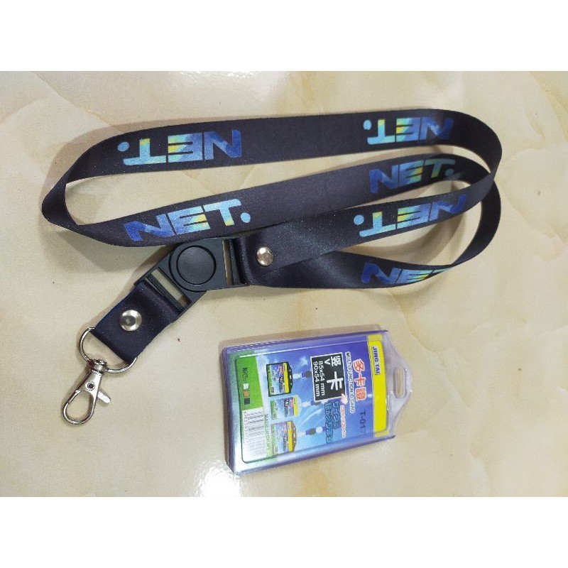 

Tali id card NET TV lanyard