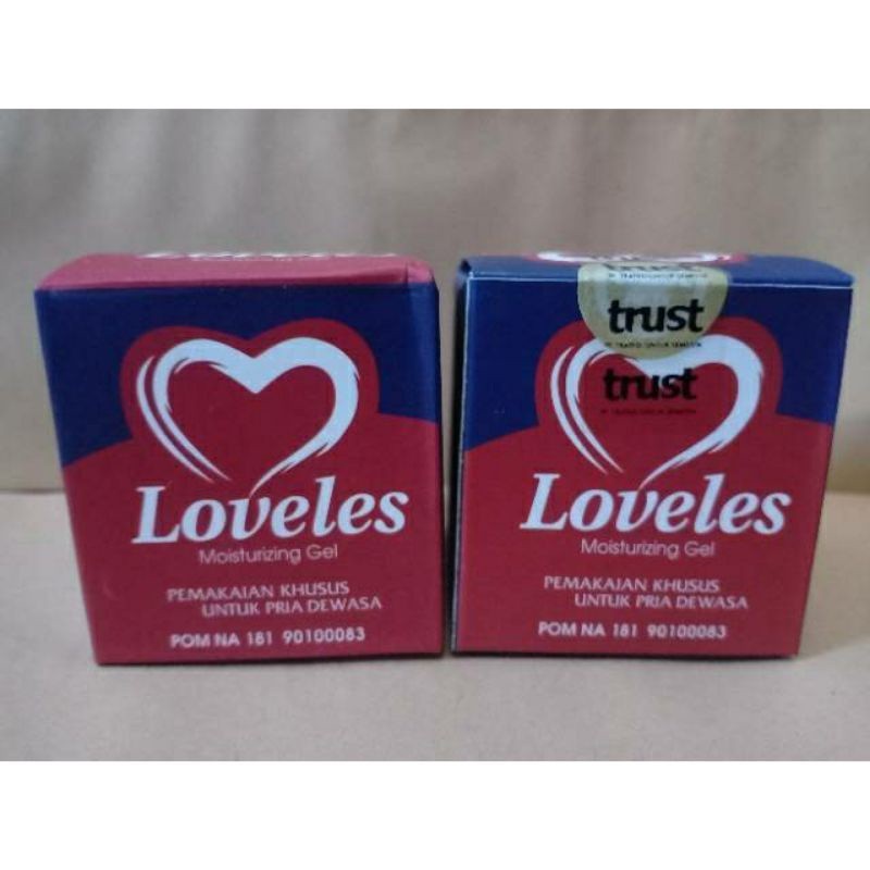 NEW ASLI Loveles Moisturizing Gel Asli Original LOVELESS Stamina Kuat