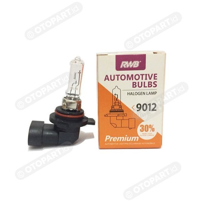 Lampu Mobil Halogen 9012 White - RWB
