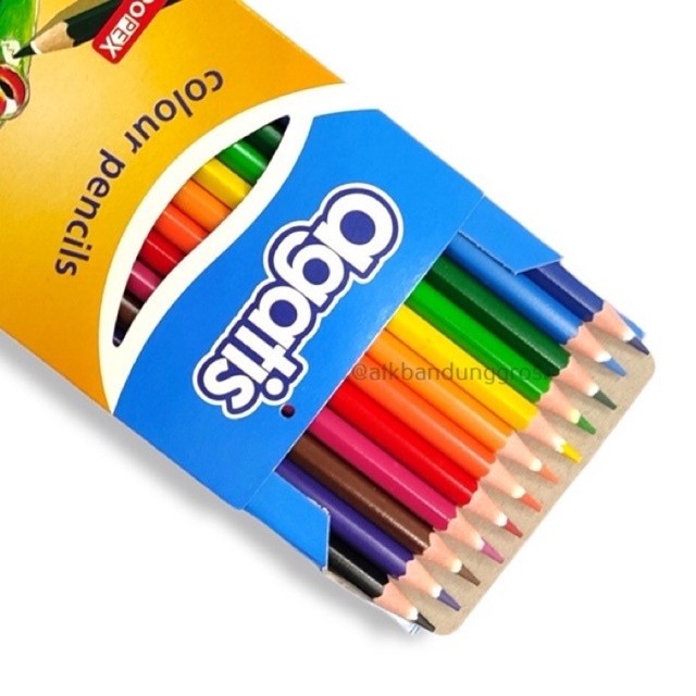 

STAEDTLER AGATIS Pencil Color Pensil Isi 12 Dan 24 WARNA