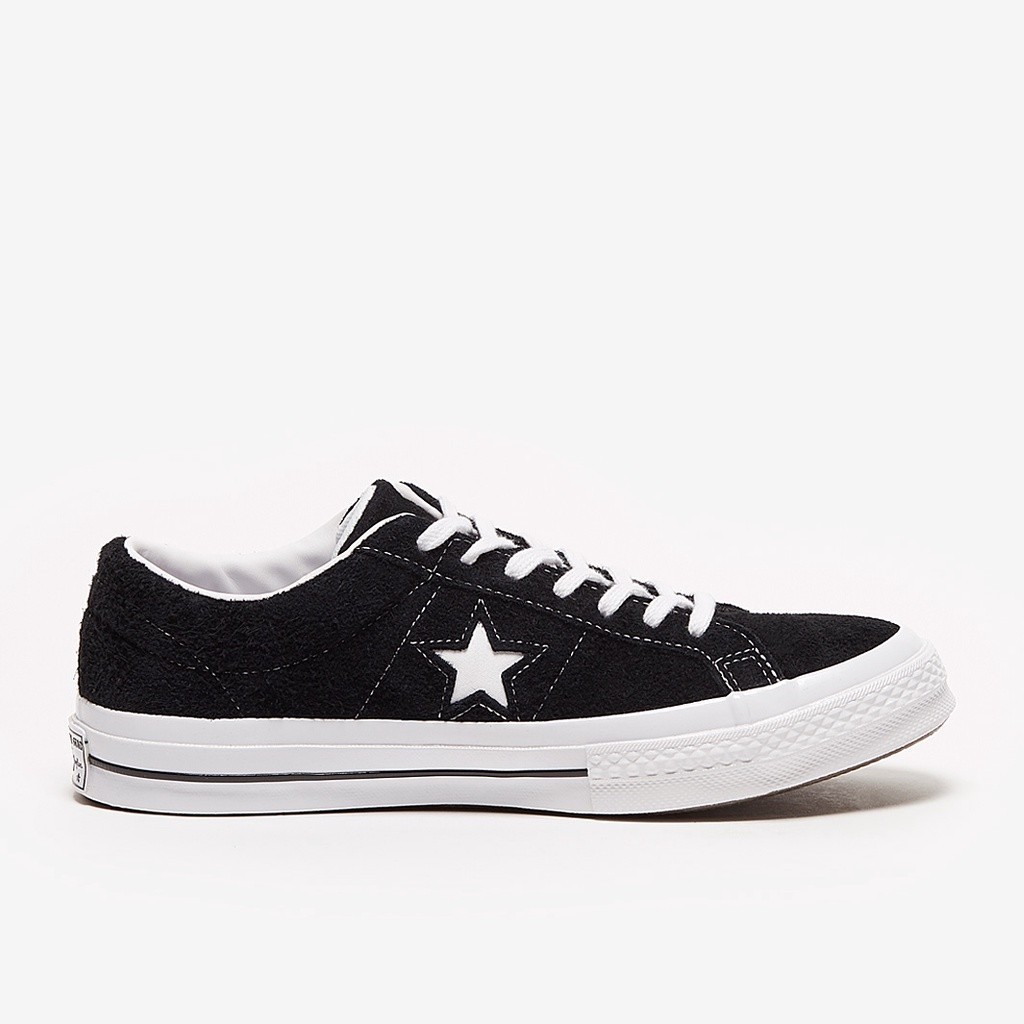 Converse One Star Suede Black Low