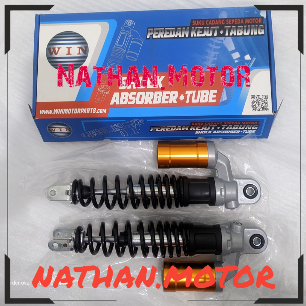 Shockbreaker New NMAX B6H 155 2019 2020 2021 Gold Tube (1 pasang) | shock absorber warna emas WIN | 