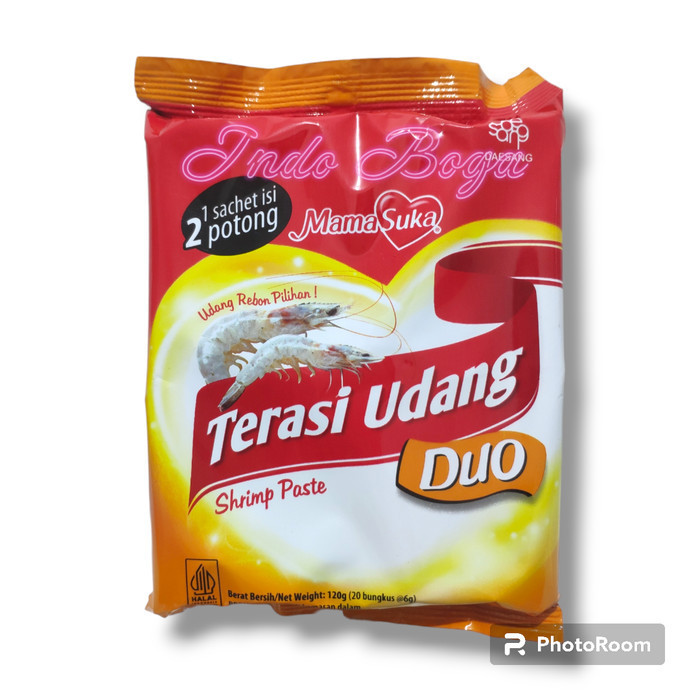 

Mamasuka terasi udang duo 120 gram / mamasuka shrimp paste