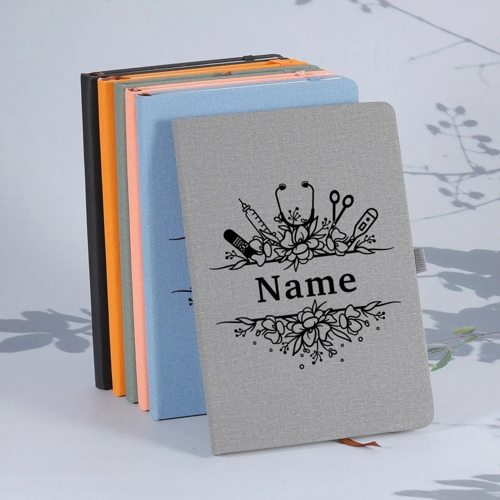 

Custom Nurse Notepad A5 Nursing/medical Notebook Personalized Gift for Nurse Student Notebook Student Nurse Notes Gift Idea