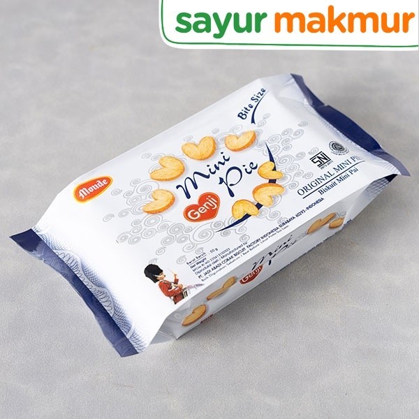 

Monde Biskuit Genji Pie Mini 50 gram Sayurmakmur