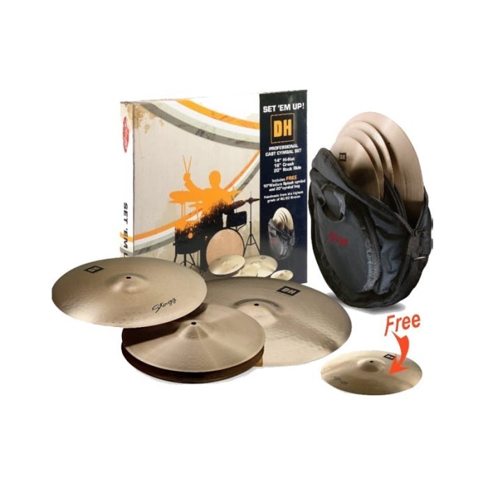 Stagg Cymbal DH-Set B, DH Brilliant Series