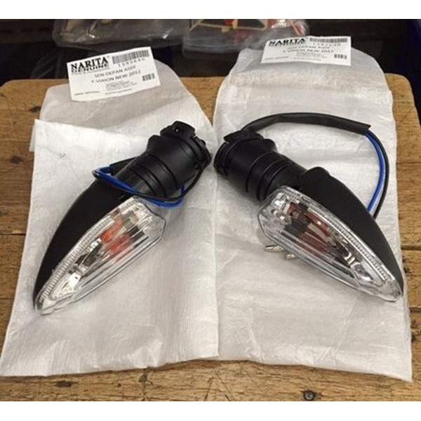Lampu Sen Depan Vixion 2012 Karet/NVL/Lampu Sen Belakang non ori high quality