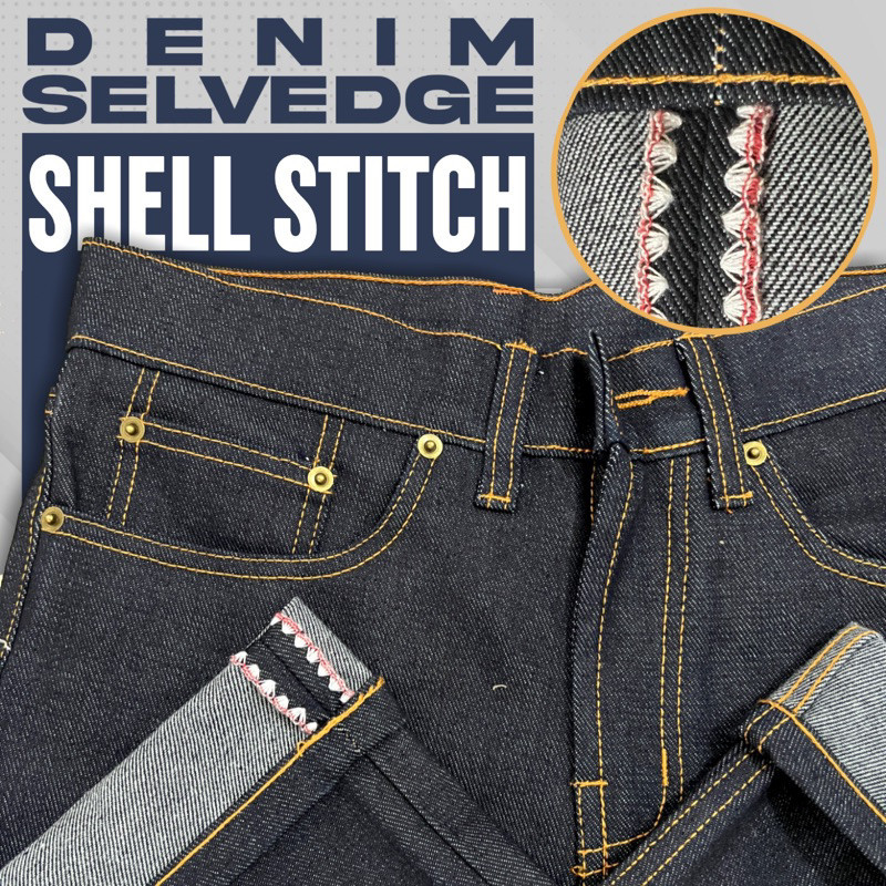 DENIM/CELANA DENIM PRIA/ DENIM SELVEDGE/CELANA DENIM/RAW DENIM/SELVEDGE