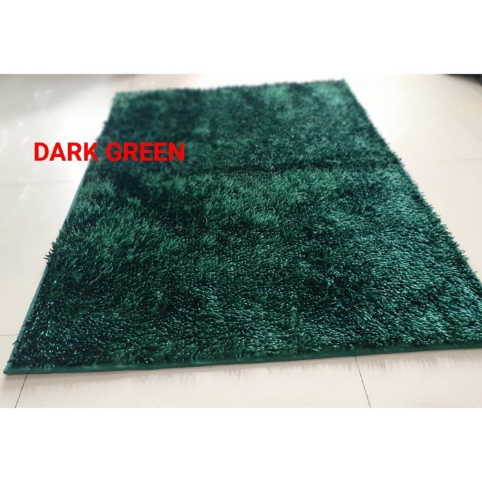 Karpet cendol glossy 100x150 / karpet cendol kilap - LIGHT GREEN