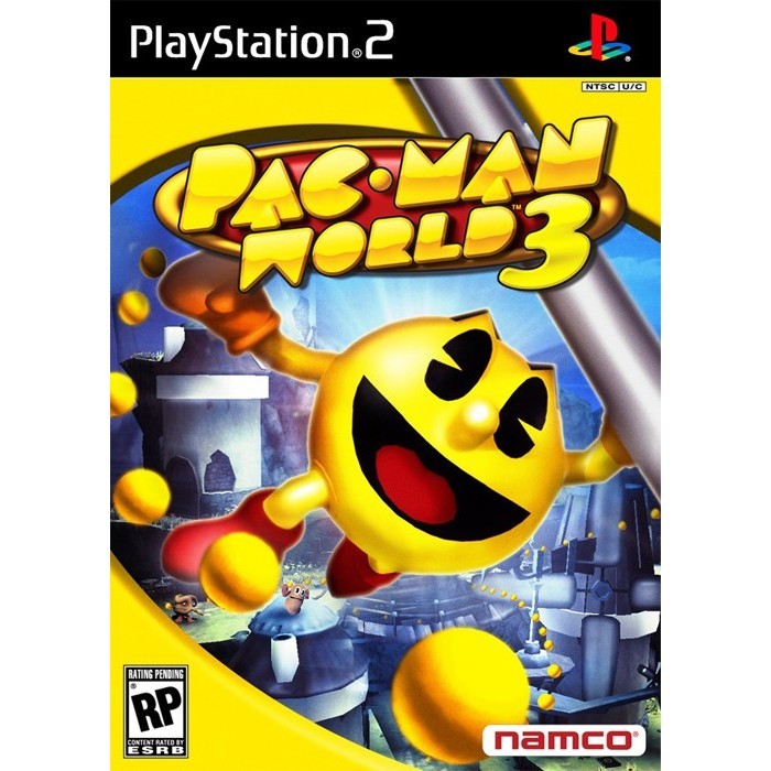 Kaset Playstation 2 - Pac Man World 3