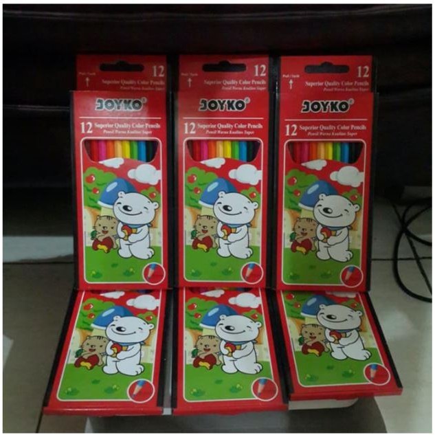 

Joyko Pensil Warna Panjang 12 Warna