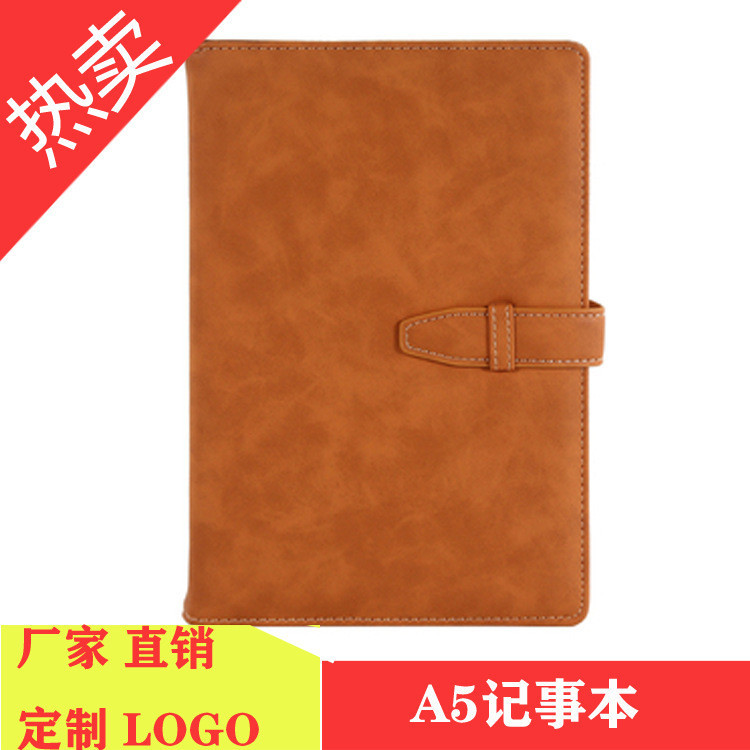 

A5 Notebook Bisnis Logo Kustom Rapat Kantor Buku Alat Tulis Buku Grosir Halaman Dalam Meja Cetak Kulit Lembut