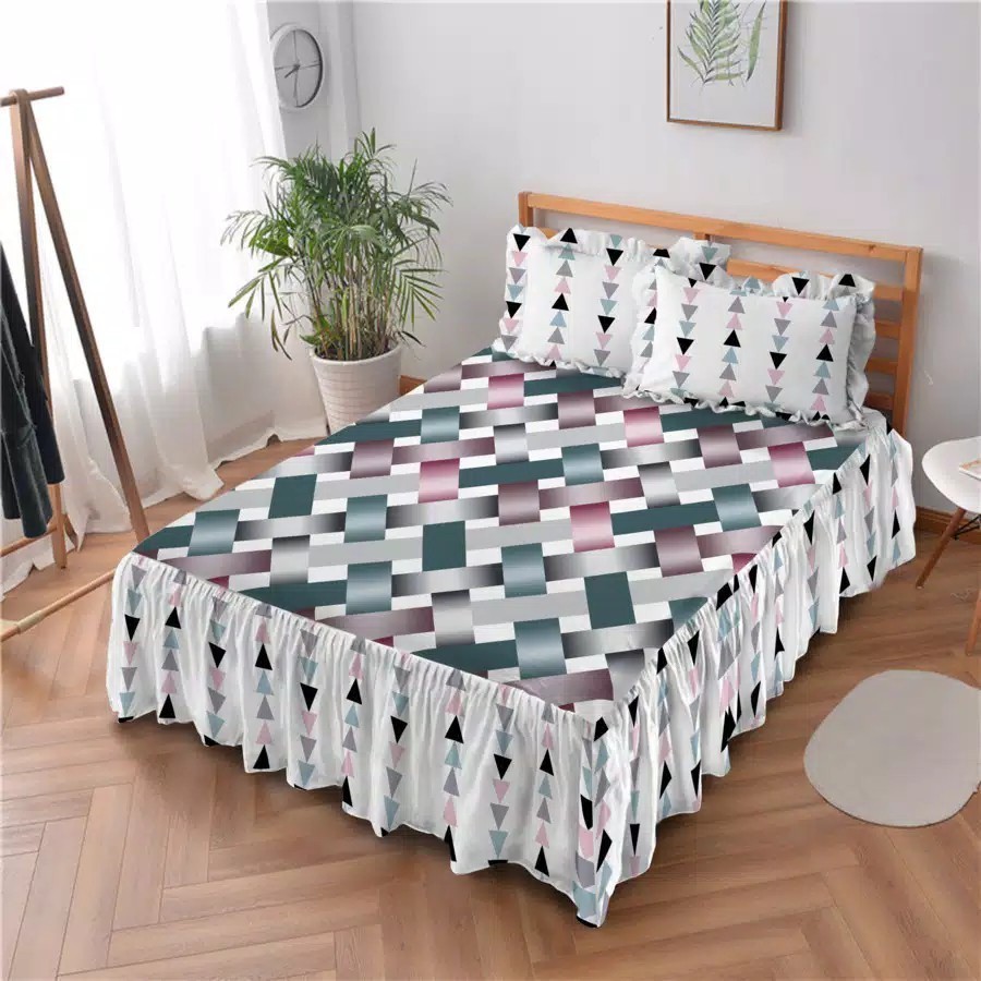 Sprei Rumbai Deluxe Kintakun Paul - Ukuran 180x200 / Sprei Rumbai 180x200 / Sprei Rumbai Murah