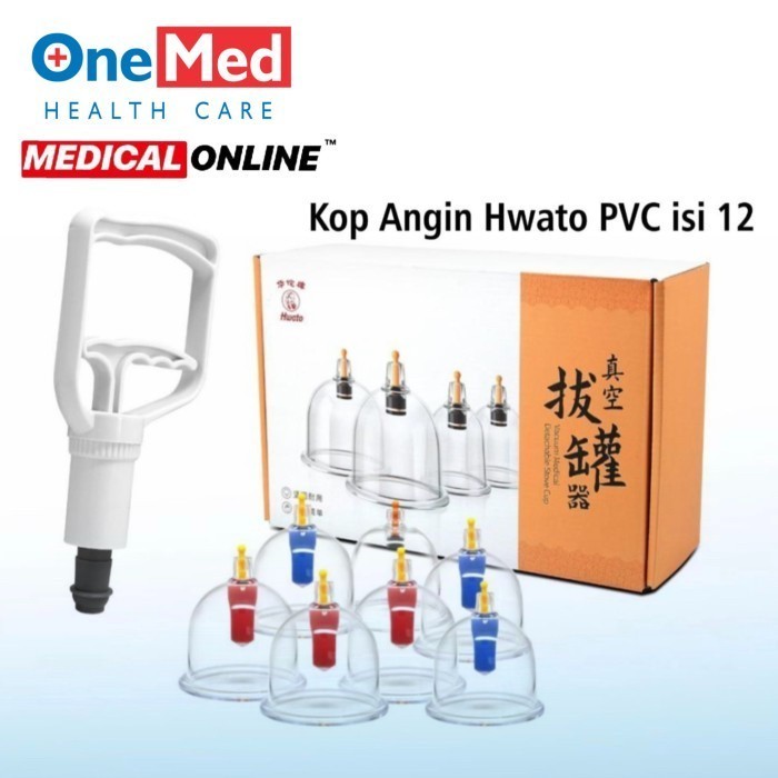 KOP ANGIN HWATO PVC ISI 12 ALAT BEKAM HWATO ONEMED