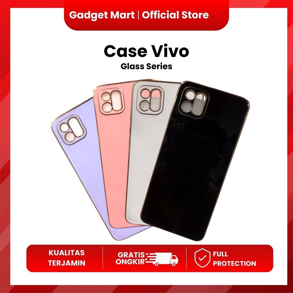 CASE VIVO Y15S/Y01 POLOS GLASS GLOSSY