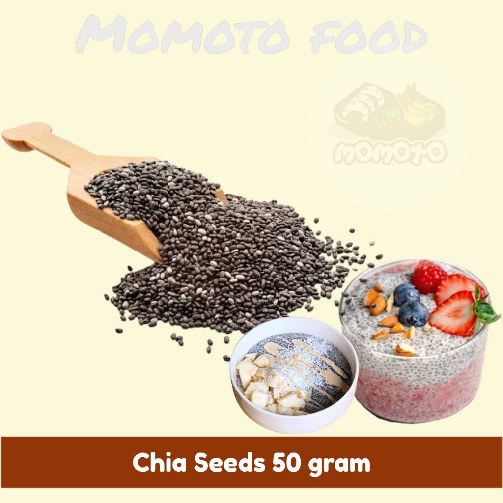 

Chia Seed Black Organic Biji Chia Seeds Organik Hitam Premium
