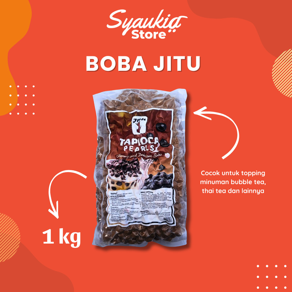 

Grosir Boba Medan – Boba Tapioka Jitu 1kg Kenyal & Lezat