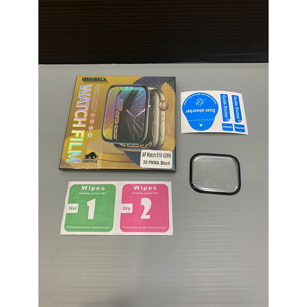 Anti Gores Pet Iwatch Series 10 42mm Film Layar 3D Smartwatch Bahan Pmma TPU