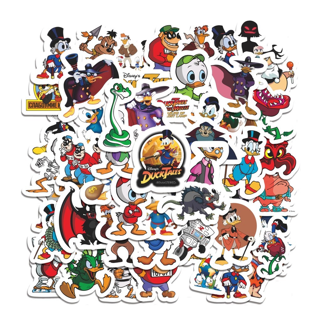 

COD 50 Pcs Stiker Ducktales Lucu Anti Air Untuk Dekorasi Notebook Sepeda Skateboard Handphone