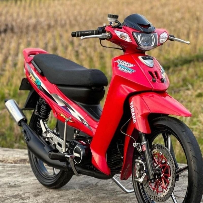 sticker fizR 1997 1998 merah striping fiz merah