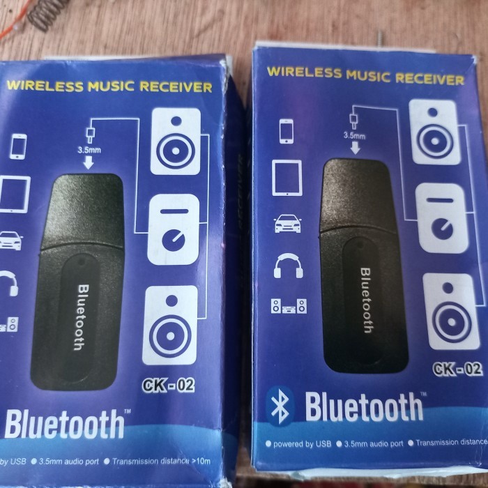 usb bluetooth wireless mp3 blutut modul dongle receiver audio aux CK02 Fajar elektro 2