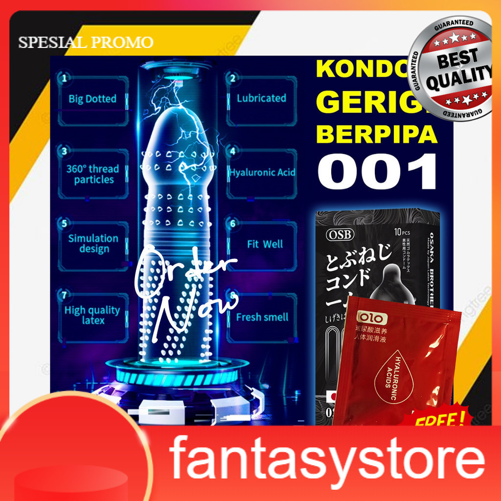 

ALL RAEDY STOK BOLO !! Aksesoris silicon sambungerigi gerigii besar OSB Gerigi Pipa Ecer 3Pcs + 1 Pelumas Sachet -FS