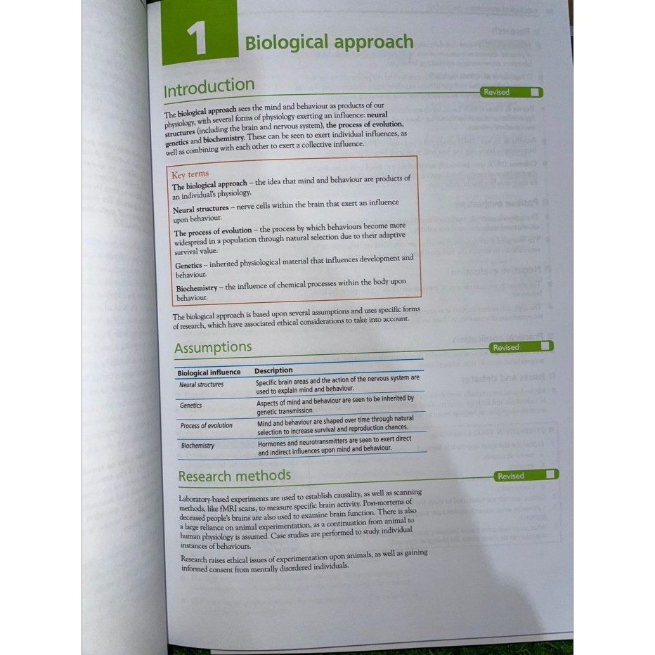 

For The IB Diploma Psychology Series - Psychology