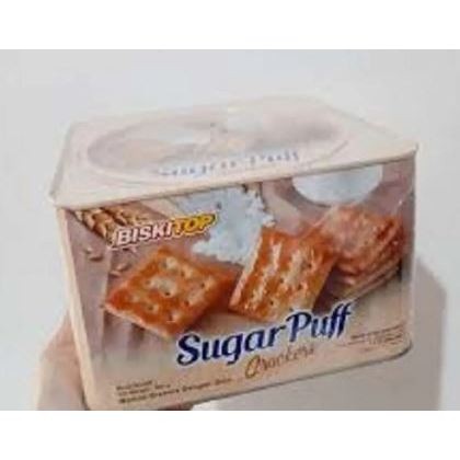 

Tbmo (Pcs) Biskitop Sugar Puff Crakers Kaleng 350Gr / Jajan Lebaran - Biskuit Lebaran