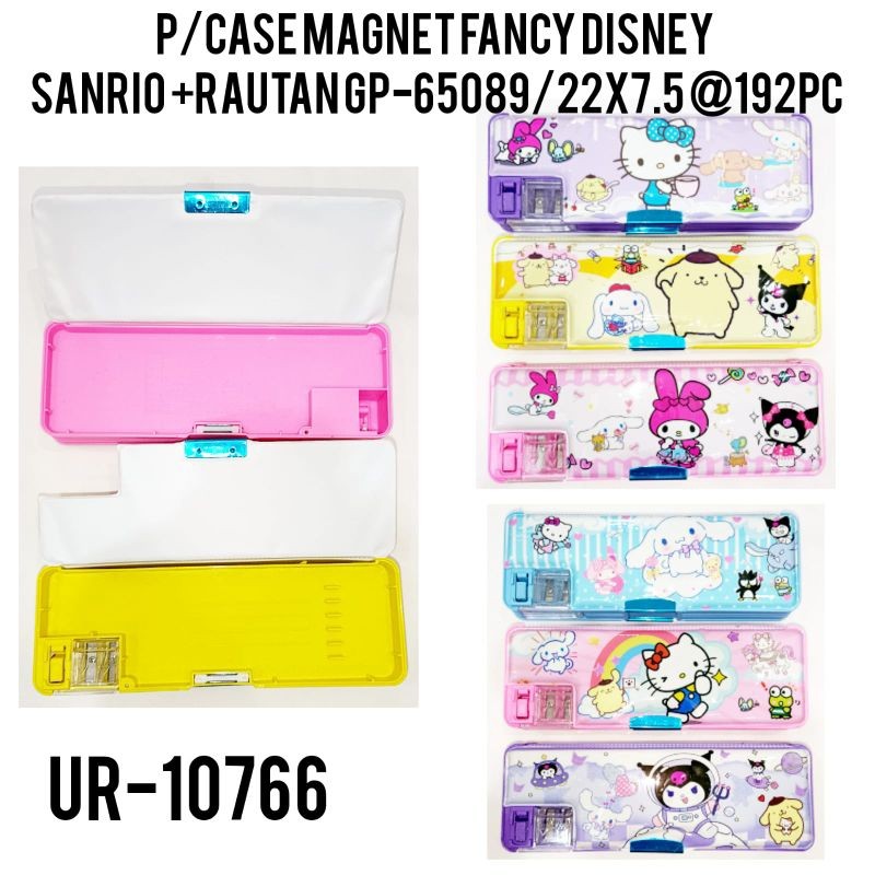 

Tempat Pensil Magnet Karakter 2 Sisi / Kotak pensil/GP-65089 Kotak pensil