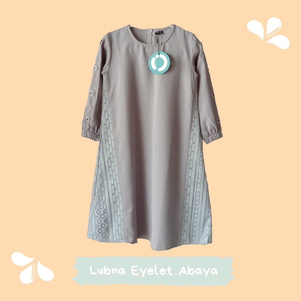 Lubna Eyelet Abaya Kids