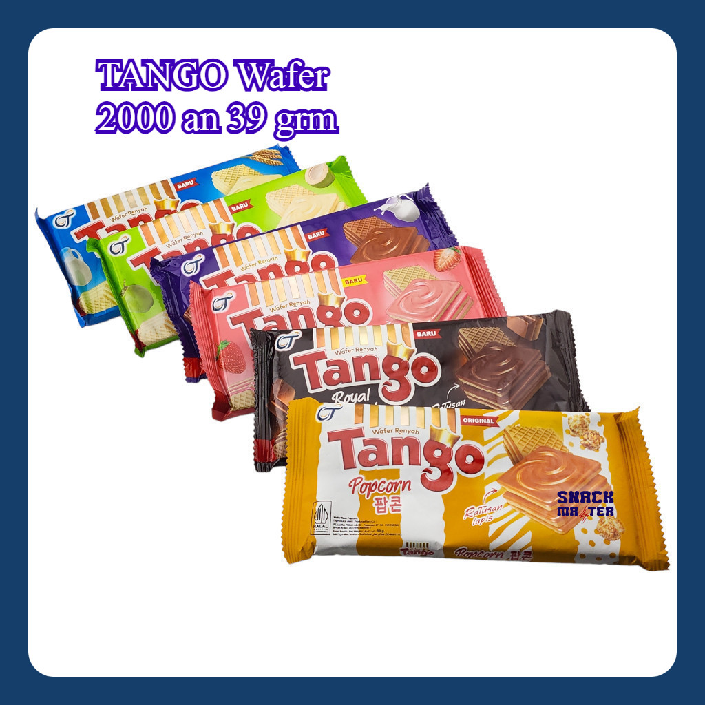 

Tango 2000an Wafer Regular - Netto 39 gr 1 PAX ISI 10