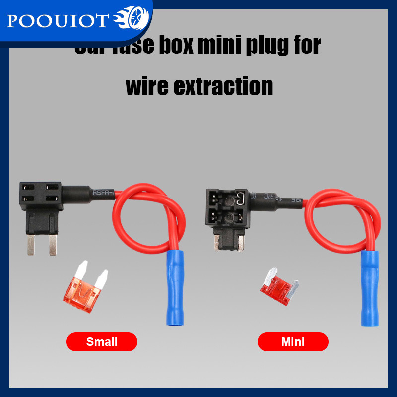 POOU IOT Kabel Jumper Fuse Tap Konektor Jumper Sekring Small / Mini  / Soket Fuse box motor mobil ( 